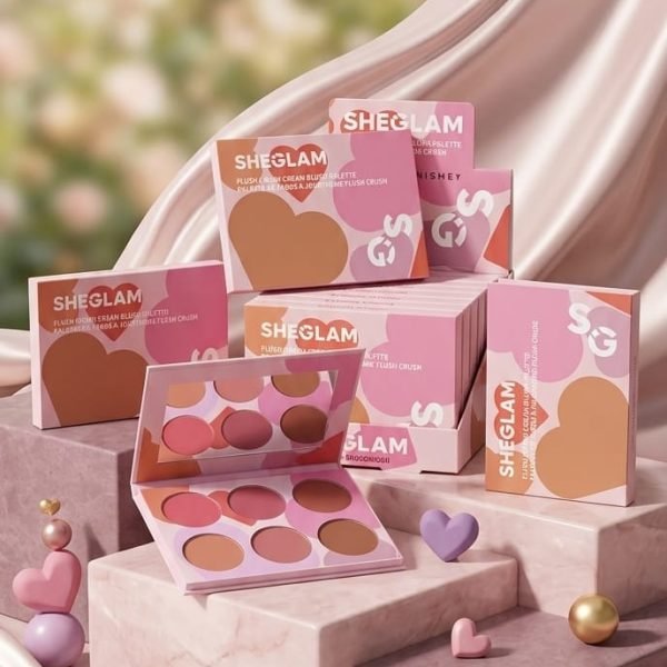 SheGlam Flush Crush Cream Blush Palette