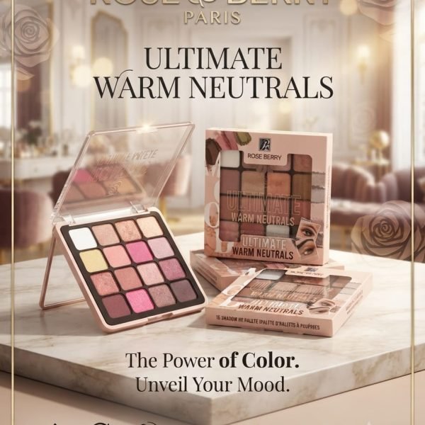 Rose Berry Paris Ultimate Warm Neutrals Eyeshadow Palette