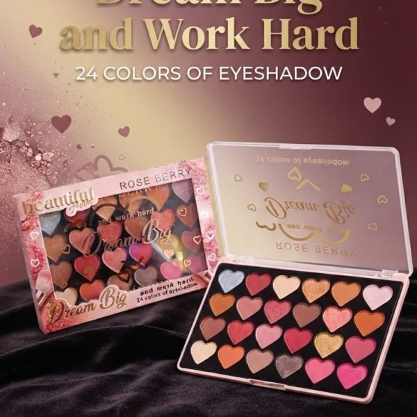 Rose Berry Dream Big 24-Color Eyeshadow Palette
