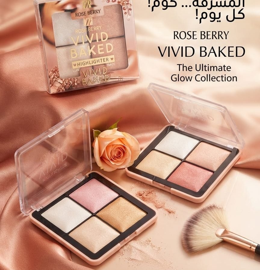Rose Berry Vivid Baked Highlighter