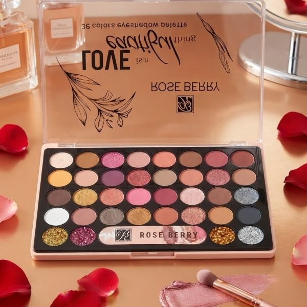 Rose Berry Love Is a Beautiful Thing 36-Color Eyeshadow Palette