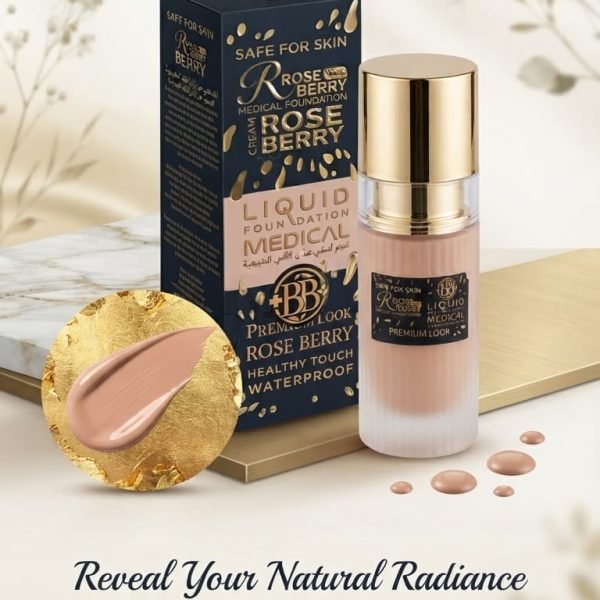 Rose Berry Medical Liquid Foundation - Premium Look