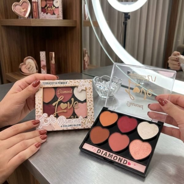 Diamond Love 6-Color Glow Palette