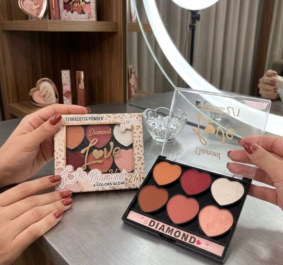 Diamond Love 6-Color Glow Palette